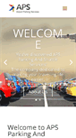 Mobile Screenshot of airportparkingservices.co.za